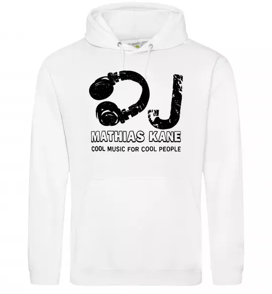 Женская толстовка (худи) Mathias Kane Белый фото