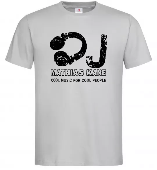 Мужская футболка Mathias Kane Серый фото
