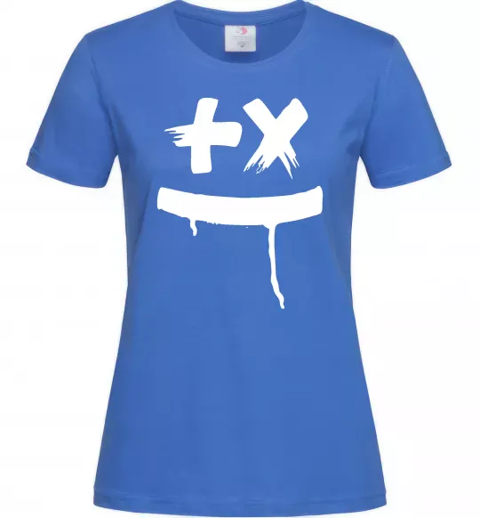 Женская футболка Martin Garrix Ярко-синий фото