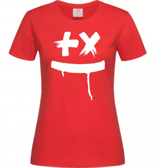 Женская футболка Martin Garrix Красный фото