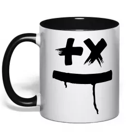 Чашка с цветной ручкой