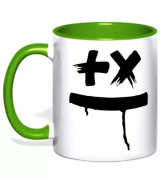 Чашка с цветной ручкой Martin Garrix Зеленый фото