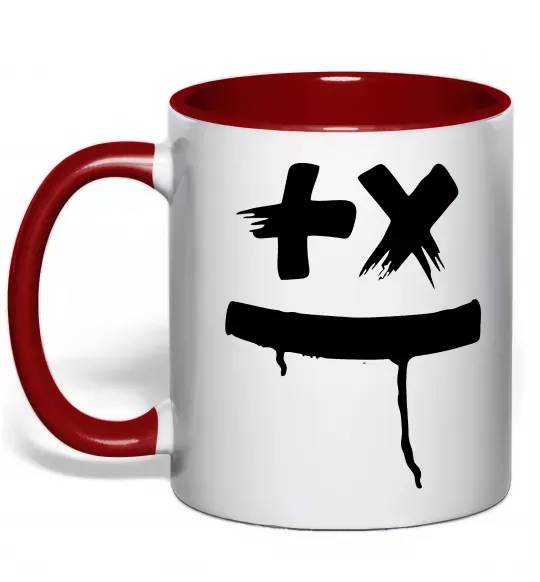 Чашка с цветной ручкой Martin Garrix Красный фото