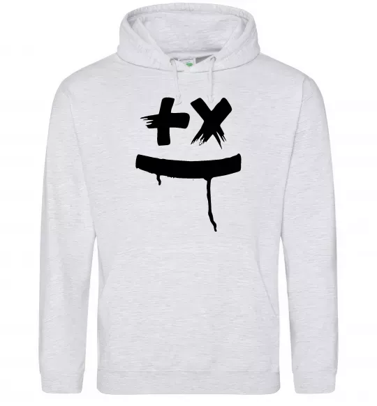 Мужская толстовка (худи) Martin Garrix Серый меланж фото