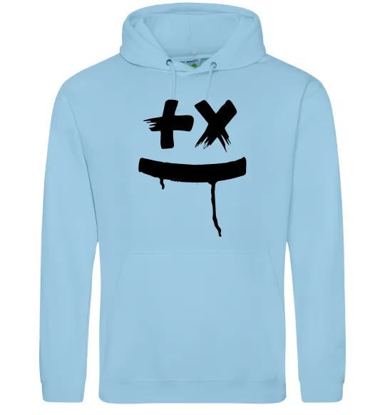 Мужская толстовка (худи) Martin Garrix Голубой фото