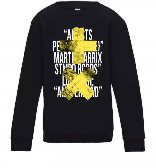 Детский Свитшот Martin Garrix Amsterdam Черный фото