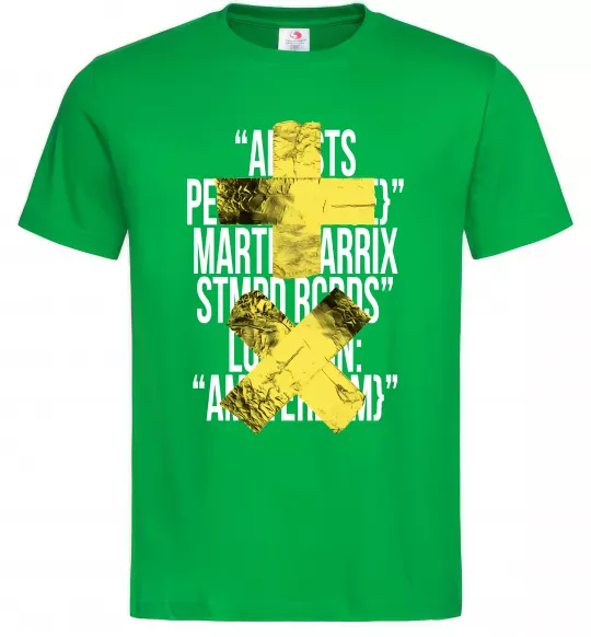 Мужская футболка Martin Garrix Amsterdam Зеленый фото