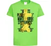 Детская футболка Martin Garrix Amsterdam Лаймовый фото