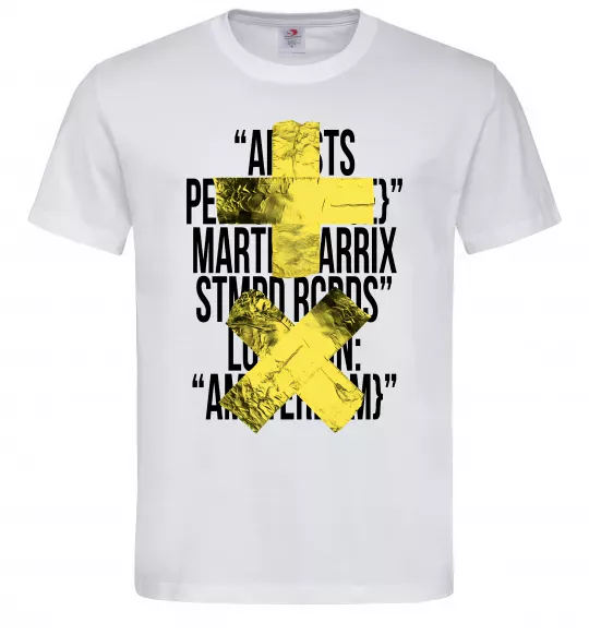 Мужская футболка Martin Garrix Amsterdam Белый фото