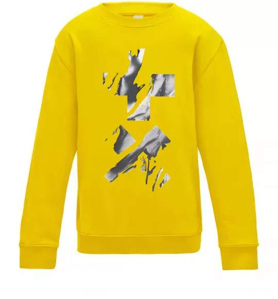 Детский Свитшот Garrix Martin logo Солнечно желтый фото