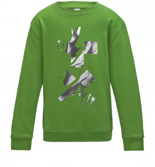 Детский Свитшот Garrix Martin logo Лаймовый фото