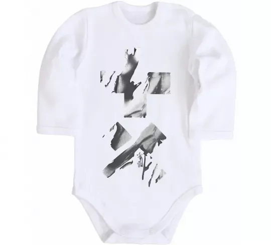 Детский боди Garrix Martin logo Белый фото