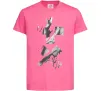 Детская футболка Garrix Martin logo Ярко-розовый фото