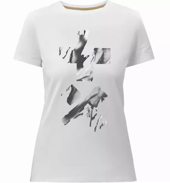 Женская премиум футболка Garrix Martin logo Белый фото