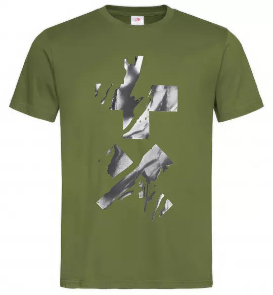 Мужская футболка Garrix Martin logo Оливковый фото