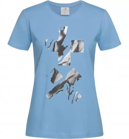 Женская футболка Garrix Martin logo Голубой фото