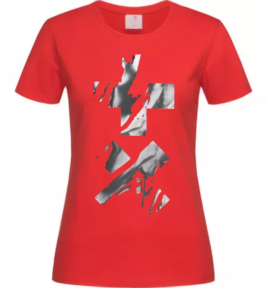 Женская футболка Garrix Martin logo Красный фото