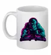 Чашка керамічна DJ Gorilla Білий фото