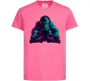 Детская футболка DJ Gorilla Ярко-розовый фото