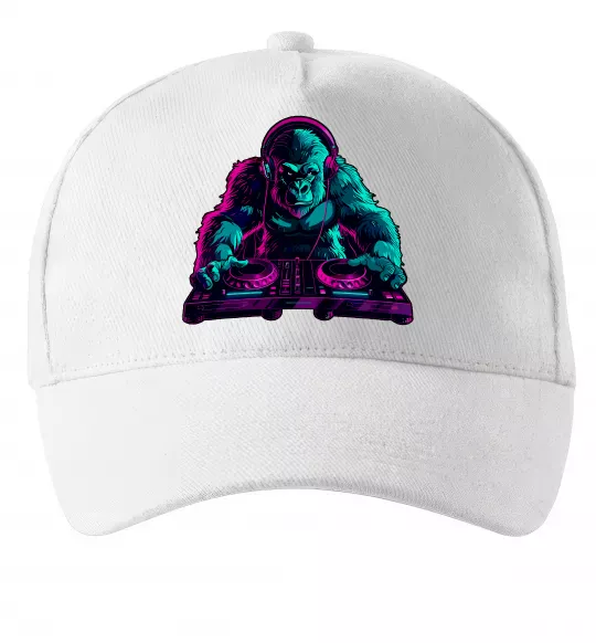 Кепка DJ Gorilla Білий фото