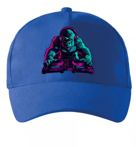 Кепка DJ Gorilla Яскраво-синій фото