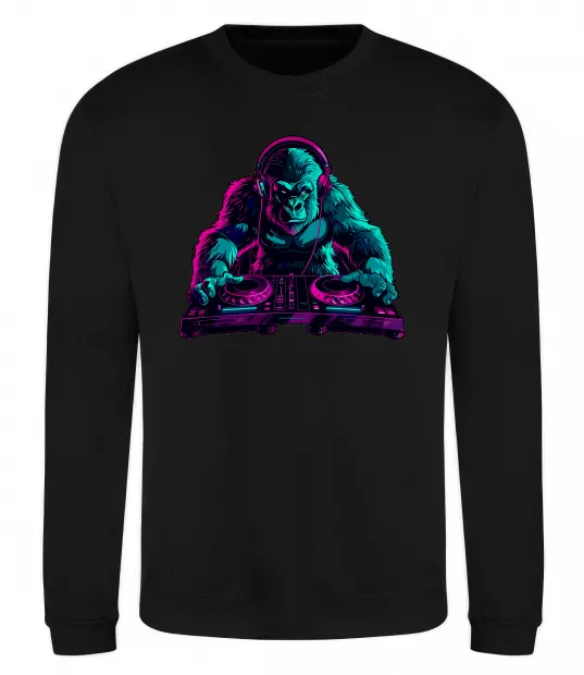 Свитшот DJ Gorilla Черный фото