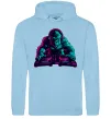Жіноча толстовка (худі) DJ Gorilla Блакитний фото