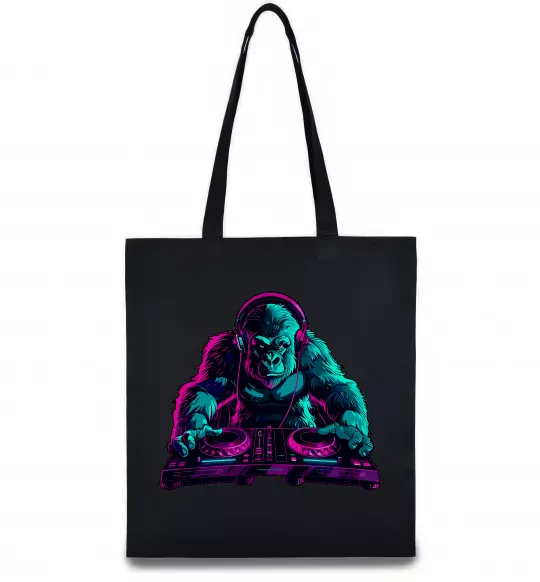 Эко-сумка DJ Gorilla Черный фото