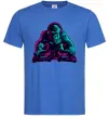 Мужская футболка DJ Gorilla Ярко-синий фото
