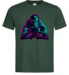 Мужская футболка DJ Gorilla Темно-зеленый фото