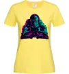 Женская футболка DJ Gorilla Лимонный фото