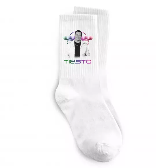 Носки DJ Tiesto Белый фото