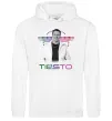 Мужская толстовка (худи) DJ Tiesto Белый фото