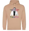Мужская толстовка (худи) DJ Tiesto Песочный фото