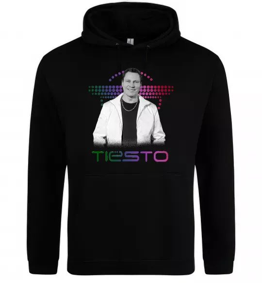 Женская толстовка (худи) DJ Tiesto Черный фото