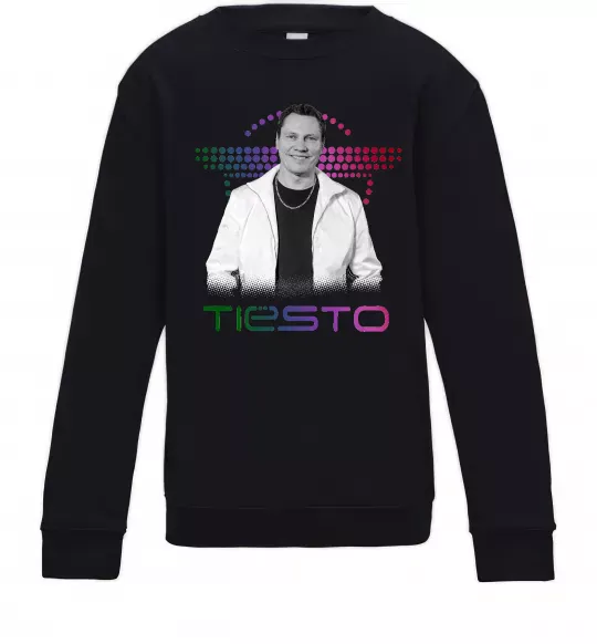 Детский Свитшот DJ Tiesto Черный фото