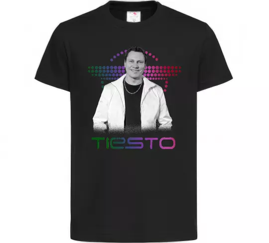 Детская футболка DJ Tiesto Черный фото