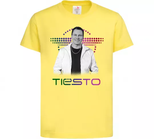 Детская футболка DJ Tiesto Лимонный фото