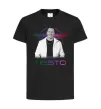 Дитяча футболка DJ Tiesto Чорний фото