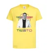 Дитяча футболка DJ Tiesto Лимонний фото