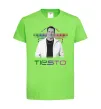 Дитяча футболка DJ Tiesto Лаймовий фото