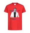 Дитяча футболка DJ Tiesto Червоний фото