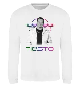 Свитшот DJ Tiesto Белый фото