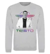 Свитшот DJ Tiesto Серый меланж фото