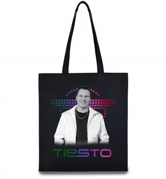 Эко-сумка DJ Tiesto Черный фото