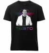 Мужская премиум футболка DJ Tiesto Черный фото