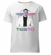 Мужская премиум футболка DJ Tiesto Белый фото