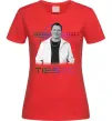 Женская футболка DJ Tiesto Красный фото
