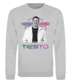 Свитшот DJ Tiesto Серый меланж фото