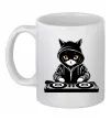 Чашка керамічна DJ CAT Білий фото